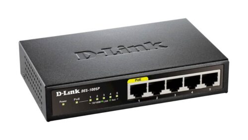 Mrežno stikalo D-link DES-1005P/E