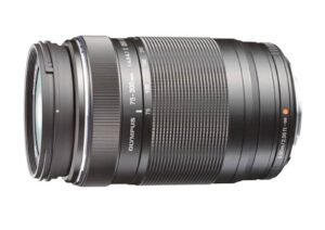 Objektiv Olympus 75-300mm 1:4.8-6.7 II telefoto črn