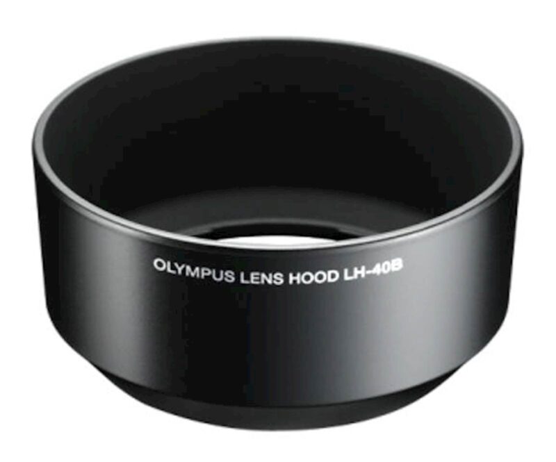 Sončna zaslonka OLYMPUS LH-40B črne barve