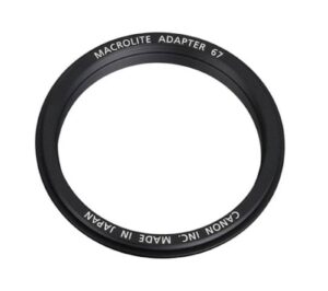 Macrolite adapter CANON ML67