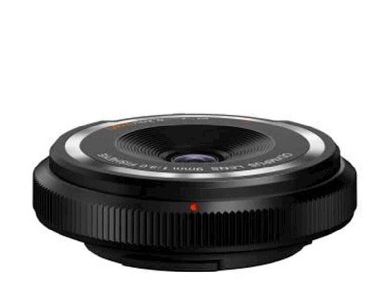 Objektiv Olympus 9mm 1:8,0 ultra ploski, fisheye, črn