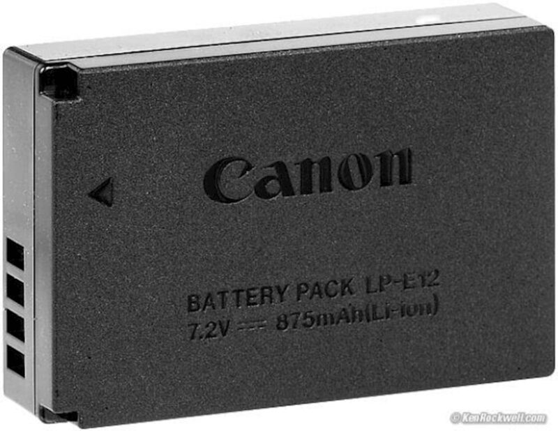 Baterija Canon LP-E12 za EOS M, SX70 Baterija Canon LP-E12 za EOS M, SX70