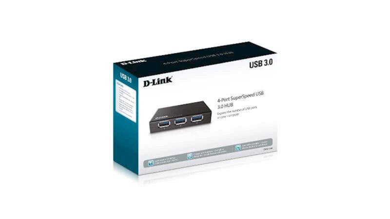 D-LINK USB žični razdelilec DUB-1340