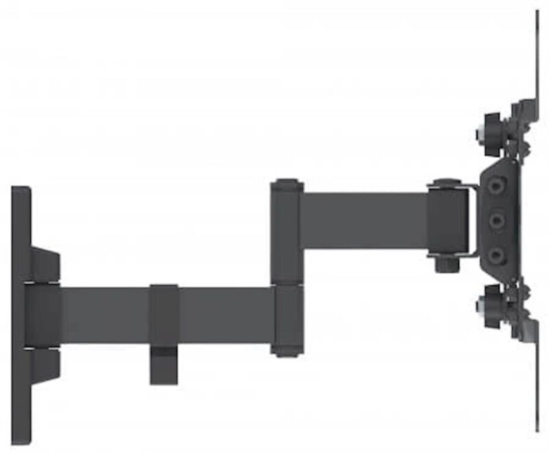 Stenski nosilec roka 13''-42'' MANHATTAN, 20kg, tro sklepni, naklon +5° do -12°, črne barve Stenski nosilec roka 13''-42'' MANHATTAN, 20kg, tro sklepni, naklon +5° do -12°, črne barve