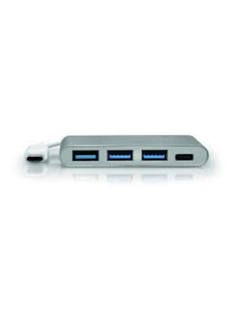 PORT USB žični razdelilec 3 port + USB-C