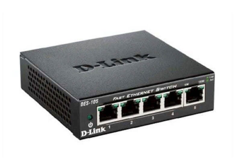 Mrežno stikalo D-LINK DES-105/E Mrežno stikalo D-LINK DES-105/E