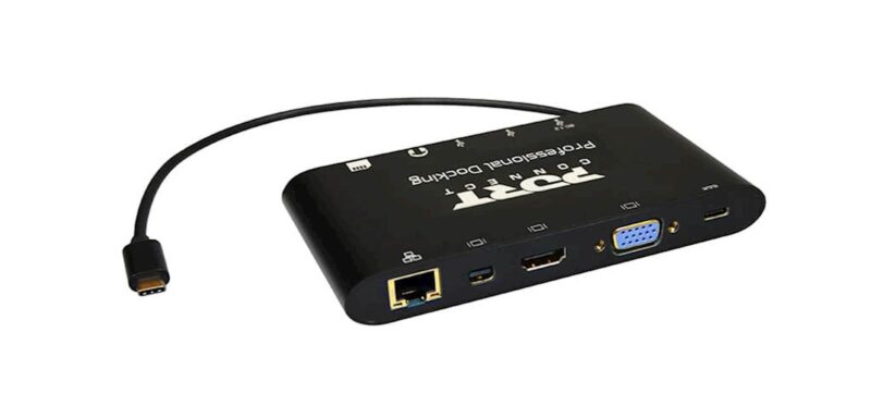 PORT Docking Station Type C, potovalni 1 x 4K