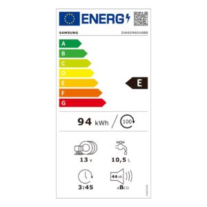 Vgr. pomivalni stroj SAMSUNG DW60M6040BB/EO, 13 pogrinjkov