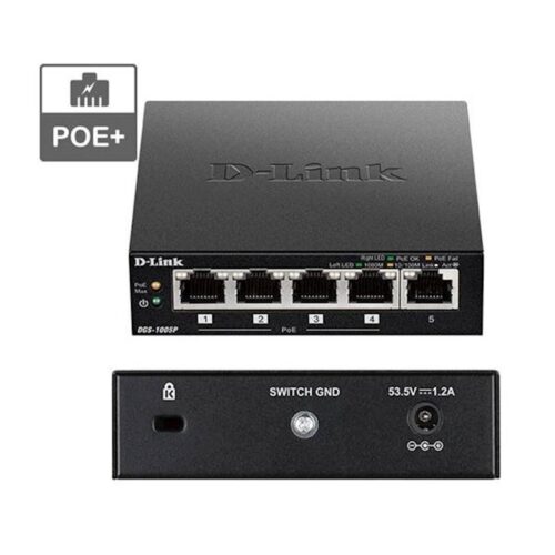 Mrežno stikalo D-link DGS-1005P/E