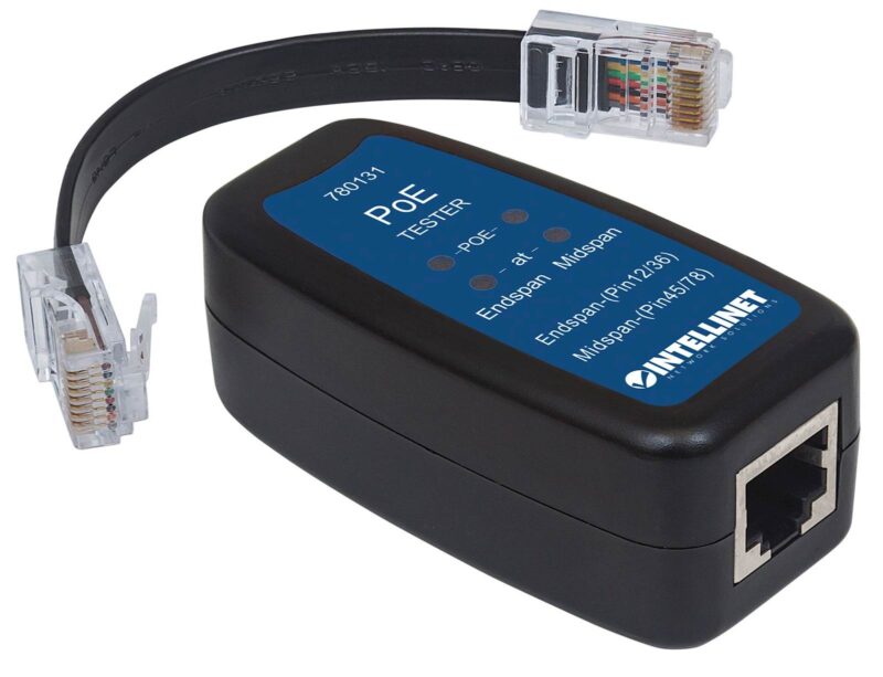 Intellinet testno orodje za napajanje preko Ethernet plus