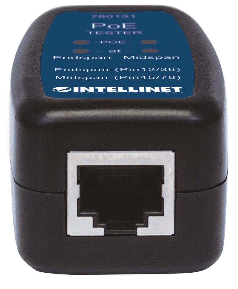 Intellinet testno orodje za napajanje preko Ethernet plus