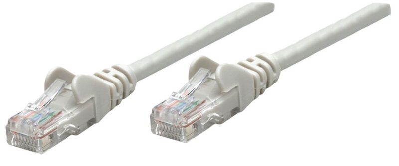 Mrežni kabel Intellinet 3 m Cat6, CU Siv