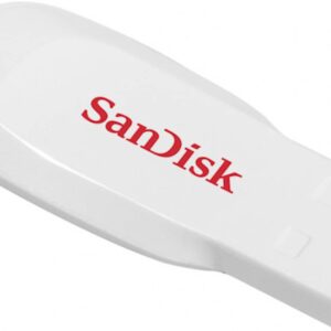 USB DISK SANDISK 16GB CRUZER BLADE BELA, 2.0, bel , brez pokrovčka