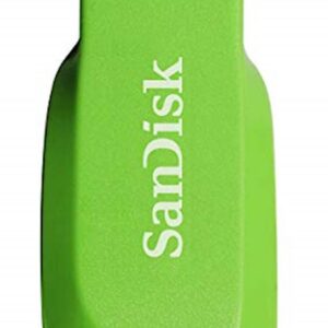 USB DISK SANDISK 16GB CRUZER BLADE ZELENA, 2.0, zelen, brez pokrovčka