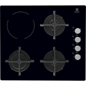 Vgradna plošča Electrolux EGE6182NOK, steklo + plin