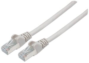Mrežni kabel Intellinet 1 m Cat6, CU SFTP, Siv