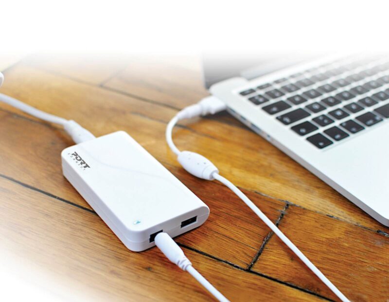 Napajalnik PORT APPLE 60W + USB