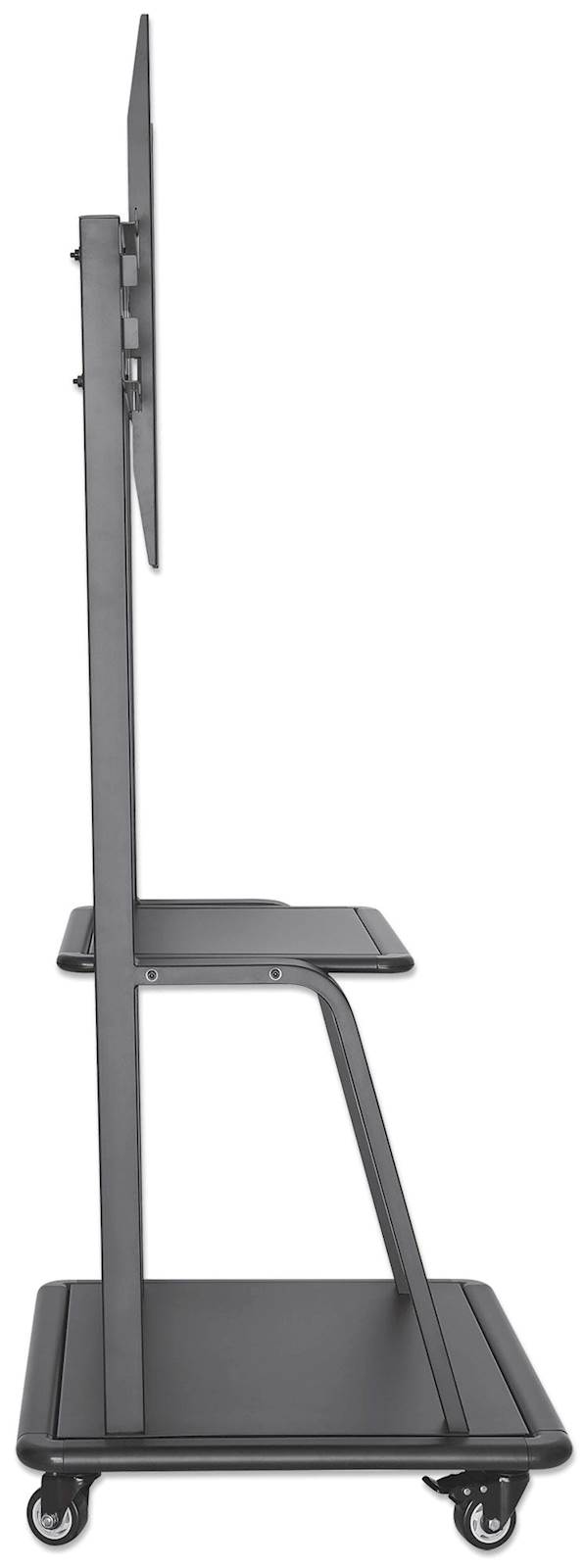 Multimedijski voziček 37''-100'' MANHATTAN, 150kg, naklon 0°, črne barve Multimedijski voziček 37''-100'' MANHATTAN, 150kg, naklon 0°, črne barve