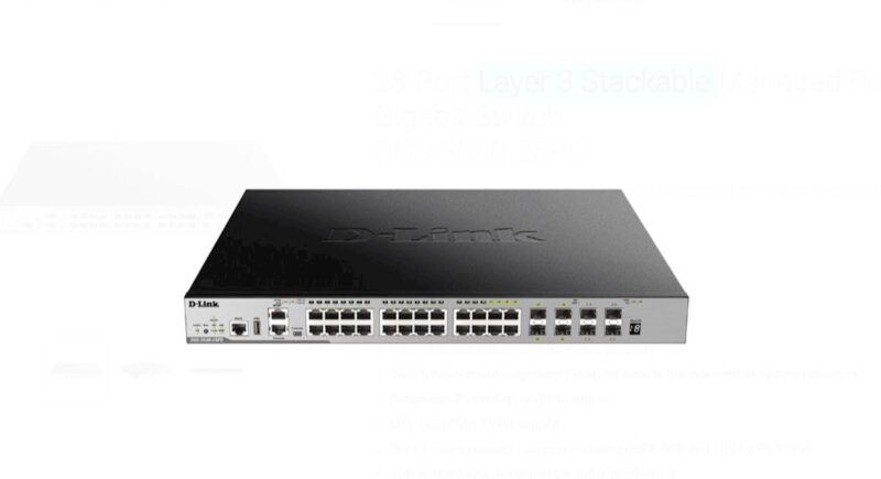 Mrežno stikalo D-link DGS-3630-28PC/SI