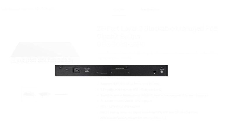 Mrežno stikalo D-link DGS-3630-28PC/SI