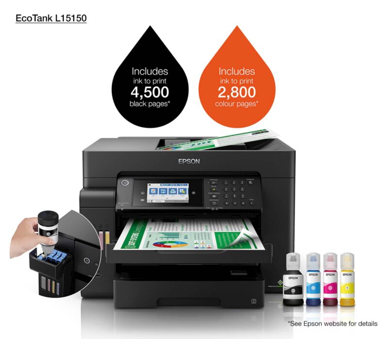 Večfunkcijska brizgalna naprava EPSON EcoTank ITS L15150