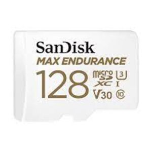 SDXC SanDisk micro 128GB MAX ENDURANCE, 100/40MB/s, C10, U3, V30, adapter SDXC SanDisk micro 128GB MAX ENDURANCE, 100/40MB/s, C10, U3, V30, adapter