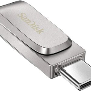 USB C & USB DISK SanDisk 1TB Ultra Dual LUXE, 3.1, srebrn, kovinski, branje do 150MB/s USB C & USB DISK SanDisk 1TB Ultra Dual LUXE, 3.1, srebrn, kovinski, branje do 150MB/s
