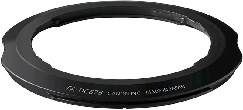 Zaslonka CANON LH-DC100 s filter adapterjem FA-DC67B za G3X