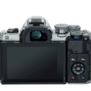 OLYMPUS OM-D E-M10 IV ohišje srebrne barve
