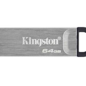 USB disk Kingston 64GB DT Kyson, 3.2 Gen1, 200MB/s, kovinski, brez pokrovčka