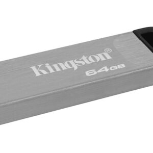 USB disk Kingston 64GB DT Kyson, 3.2 Gen1, 200MB/s, kovinski, brez pokrovčka