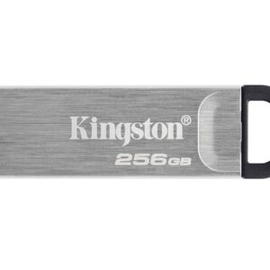 USB disk Kingston 256GB DT Kyson, 3.2 Gen1, 200/60MB/s, kovinski, brez pokrovčka