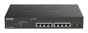 DLINK 10-PORT Gigabit Pametno Stikalo POE 130W