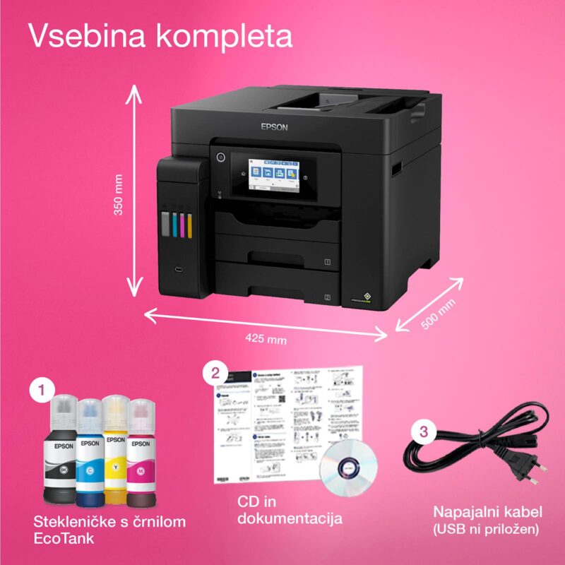 Večfunkcijska brizgalna naprava EPSON EcoTank ITS L6550