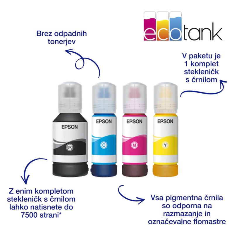 Večfunkcijska brizgalna naprava EPSON EcoTank ITS L6550