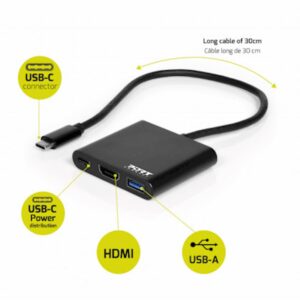 Docking Station PORT mini USB-C, HDMI