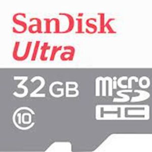 SDHC SanDisk MICRO 32GB ULTRA, 100MB/s, UHS-I, C10, adapter