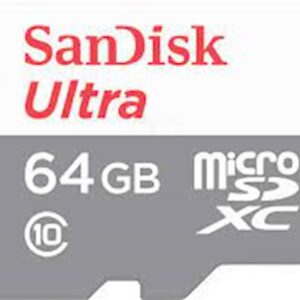 SDXC SANDISK MICRO 64GB ULTRA, 100MB/s, UHS-I, C10, adapter