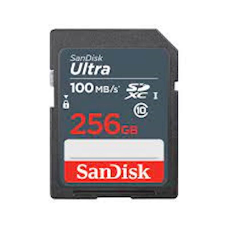 SDXC SanDisk 256GB Ultra, 100MB/s SDXC SanDisk 256GB Ultra, 100MB/s