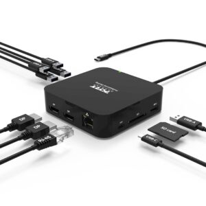 Docking Station PORT Type C, potovalni, 2x4K