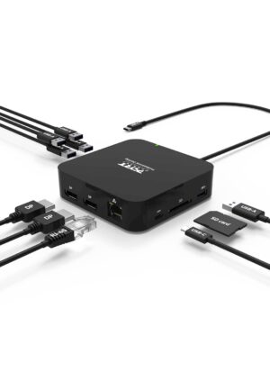 Docking Station PORT Type C, potovalni, 2x4K
