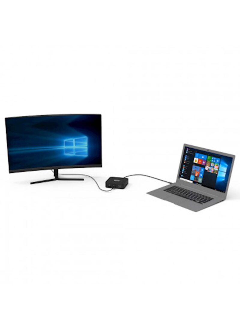 Docking Station PORT Type C, potovalni, 2x4K