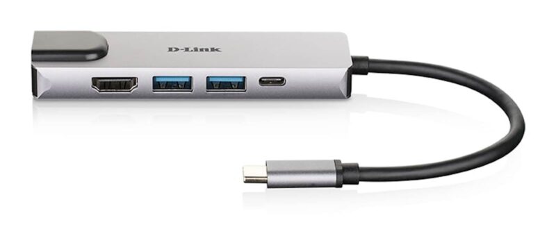 D-link 5-v-1 razdelilnik z HDMI / Ethernet in napajanjem