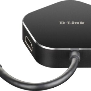 D-link 4-v-1 razdelilnik USB-C HDMI in napajanje