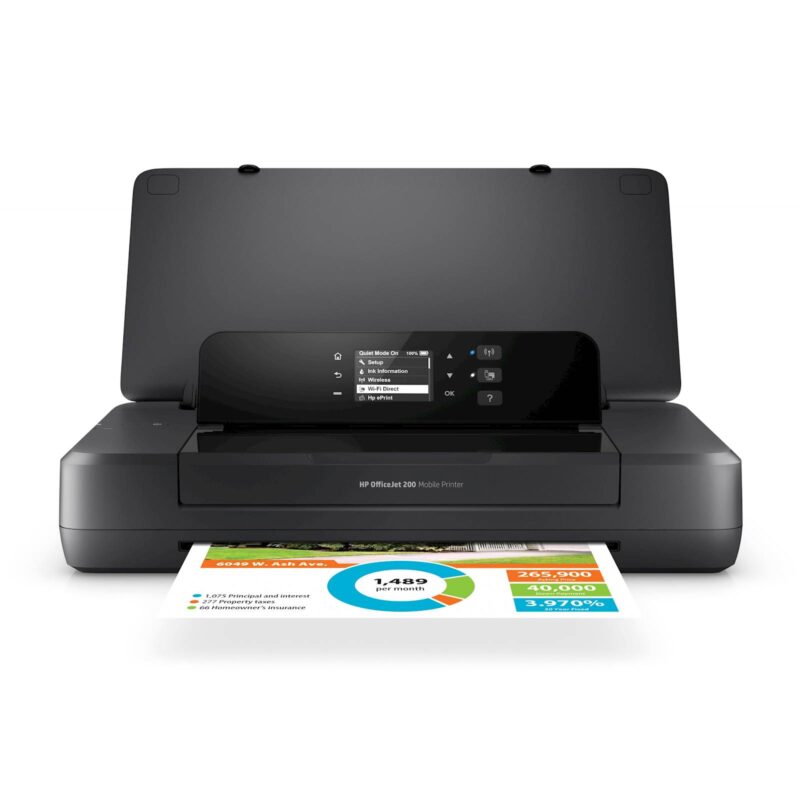 Prenosni brizgalni tiskalnik HP OfficeJet 200 Mobile