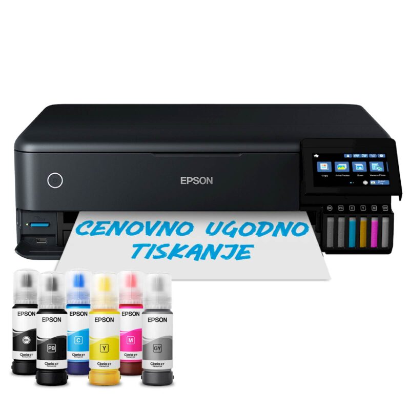 Večfunkcijska brizgalna naprava EPSON EcoTank L8180