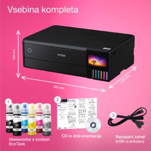 Večfunkcijska brizgalna naprava EPSON EcoTank L8180