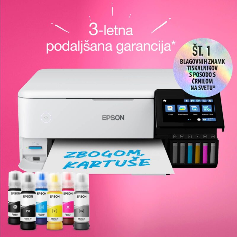 Večfunkcijska brizgalna naprava EPSON EcoTank L8160