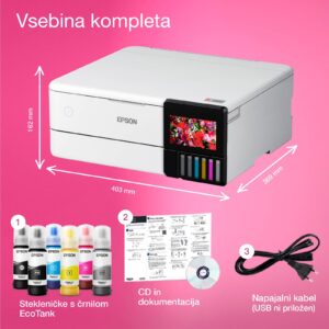 Večfunkcijska brizgalna naprava EPSON EcoTank L8160