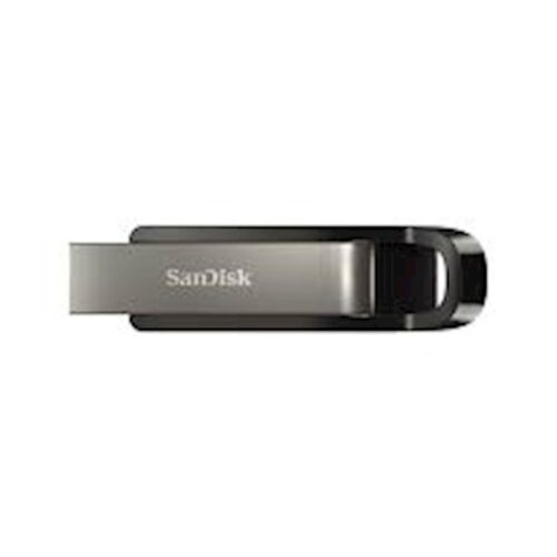 USB DISK SANDISK 128GB Extreme Go, 3.2, črn, drsni priključek, 400/240MB/s